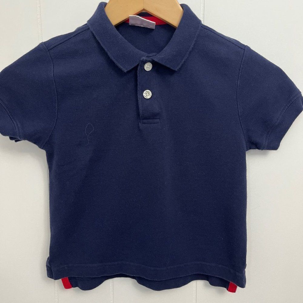 Navy Blue Kids Polo Shirt